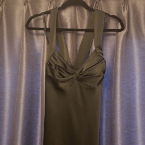 calvin klein hunter green dress